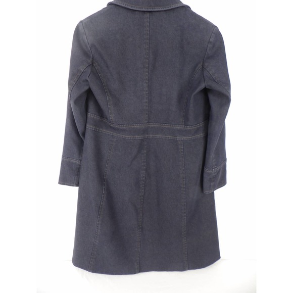 Andrew Marc Women's Long Denim Jacket Size Medium #2116 - Picture 5 of 7